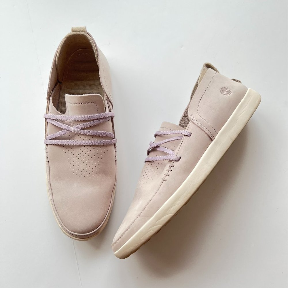 Timberland Project Better Lilac Light Purple Nubuck Slip On